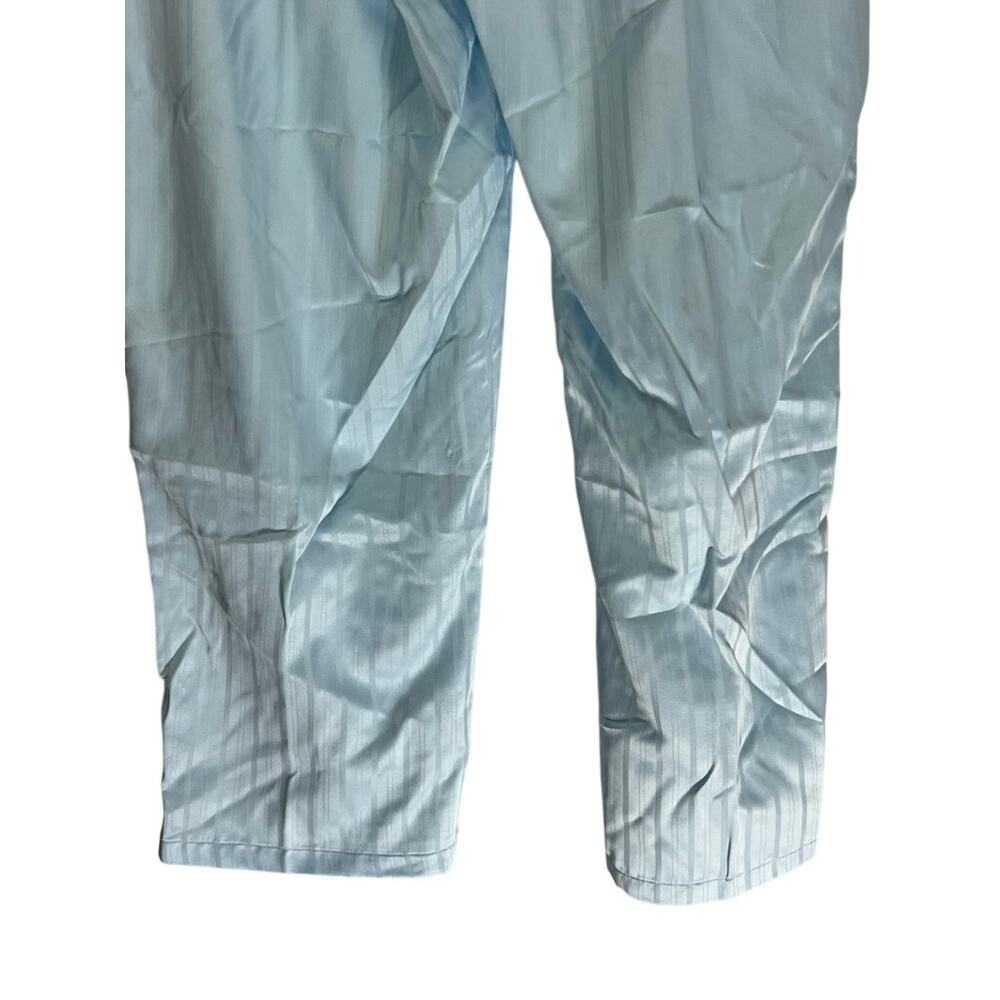 NWT Miss Elaines Essentials Powder Blue Long Sleeve Pajamas Top & Pants Size M - Picture 10 of 12